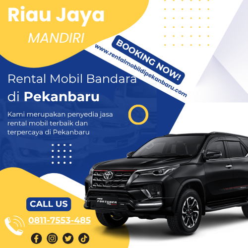 Renatl Mobil Bandara di Pekanbaru